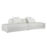 Hart White Bumper Sectional